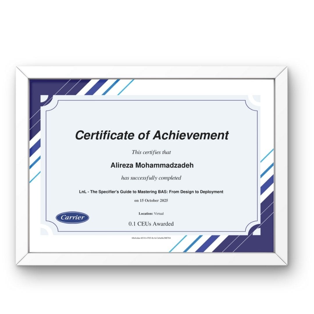 از طراحی تا توسعه سیستم اتوماسیون ساختمان BAS