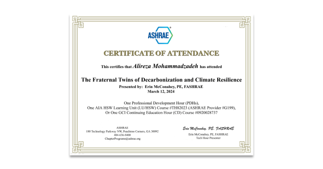 Decarbonization and Climate Resilience